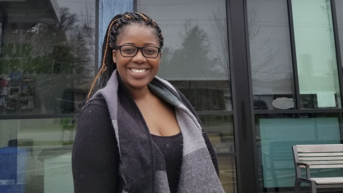 UWGreaterTO's tweet photo. Trichelle Primo began attending @esbgc when she was 8 – now she's the agency's senior manager of children &amp; teens, ensuring families have the resources they need during #Covid19, from engaging online kids' programming to meal deliveries. #communityworkers #frontlineheroes https://t.co/NJ8Bl0q6GC