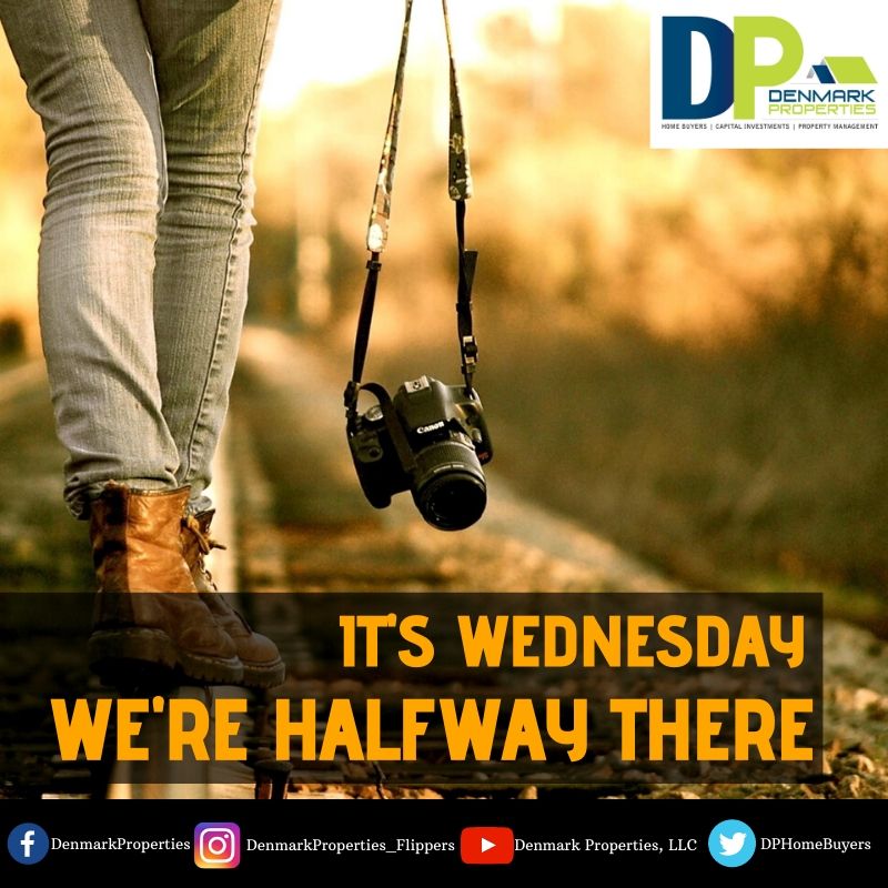 Dphomebuyers's tweet photo. We're halfway there! Keep pushing through until the end! We can do it!
#dphomebuyers #denmarkproperties #antonioandashleydenmark #webuyhouses #birminghamal #birminghamalabama #instabham #instagrambham #bhamal #bhamalabama #realestate #nicehome #halfwaythere #itswednesday https://t.co/ctgoJ16wjt