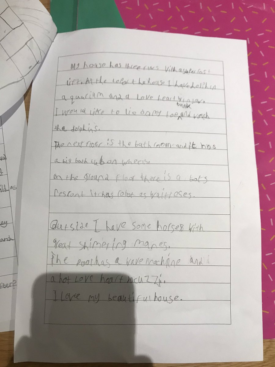 AlisonFrance9's tweet photo. @EGPA_Y2 Annie worked really hard last week to design a dream house and write all about it 😊 https://t.co/GWSDLcetJR