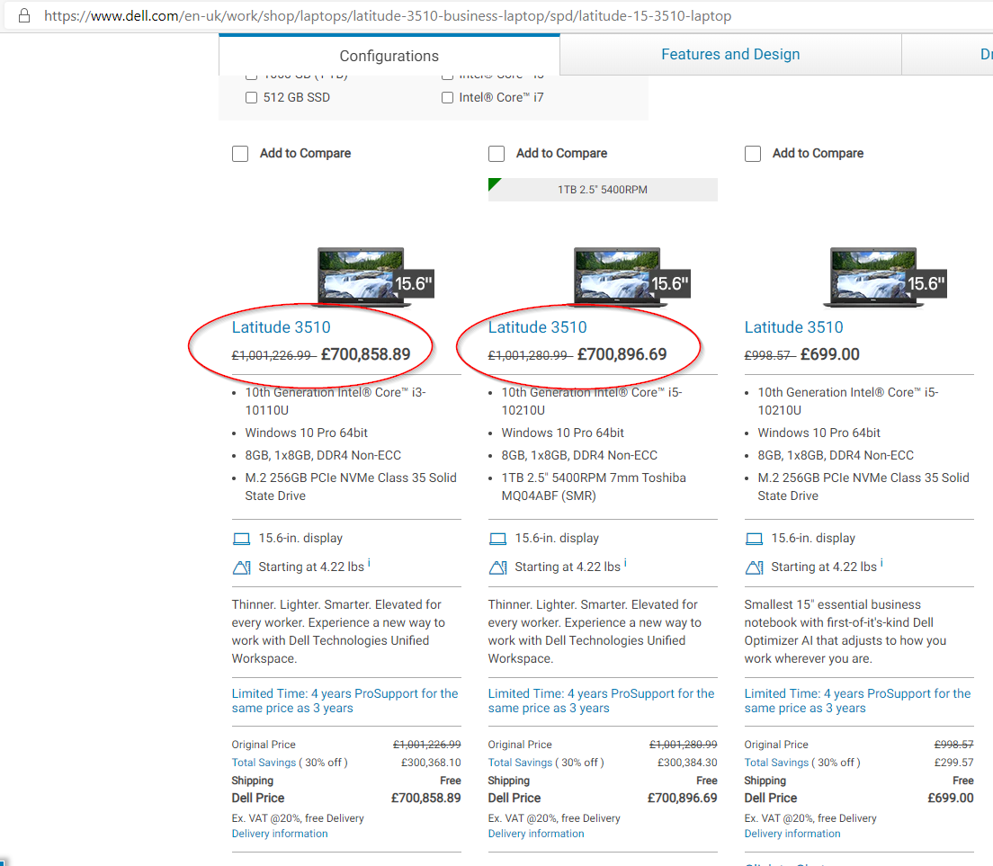 Cracking offer from <a href="/DellUK/">Dell Technologies UK</a> 😂