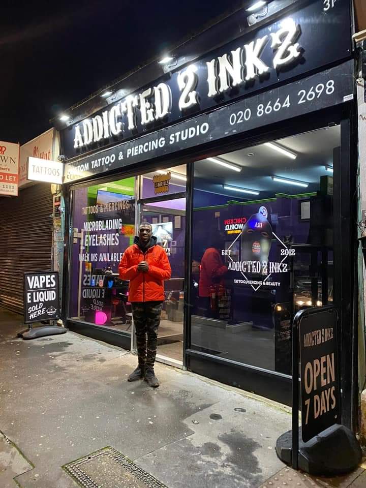Mel on X: "Black owned tattoo shop in Thornton Heath https://t.co/6GvwO0apvQ" / X