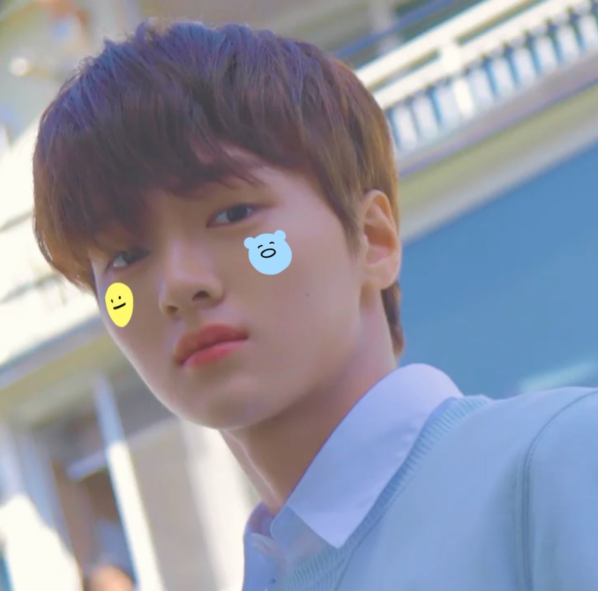 yada_jkk's tweet image. ชอบฟิลเตอร์ที่เป็นสติกเก้อตรงแก้มแบบนี้มากเลยอ่ะ มันดูน่ารักนุบนิบมากเลย