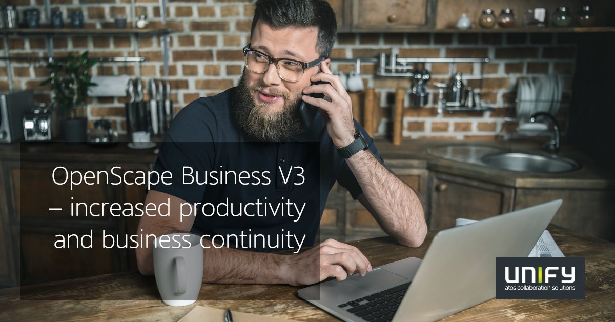 UnifyMitel's tweet photo. We are excited to announce that OpenScape Business Version 3 is available. The new version delivers enhanced #security, future-proof technology, additional #UC capabilities and direct video streaming. Read more: https://t.co/WXv6CS1eDv
#collaboration https://t.co/txlxoapfWJ