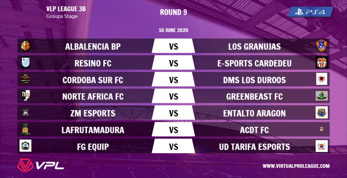 VLP_ES's tweet photo. 🏆3a División B🏆

✔ Clasificación actual
✔ Resultados Jornada 8
✔ Calendario Jornada 9

🥇 @UDTeSPORTS
🥈 @GreenbeastF
🥉 @FgEquip_ESP https://t.co/nBt6qC1N3S