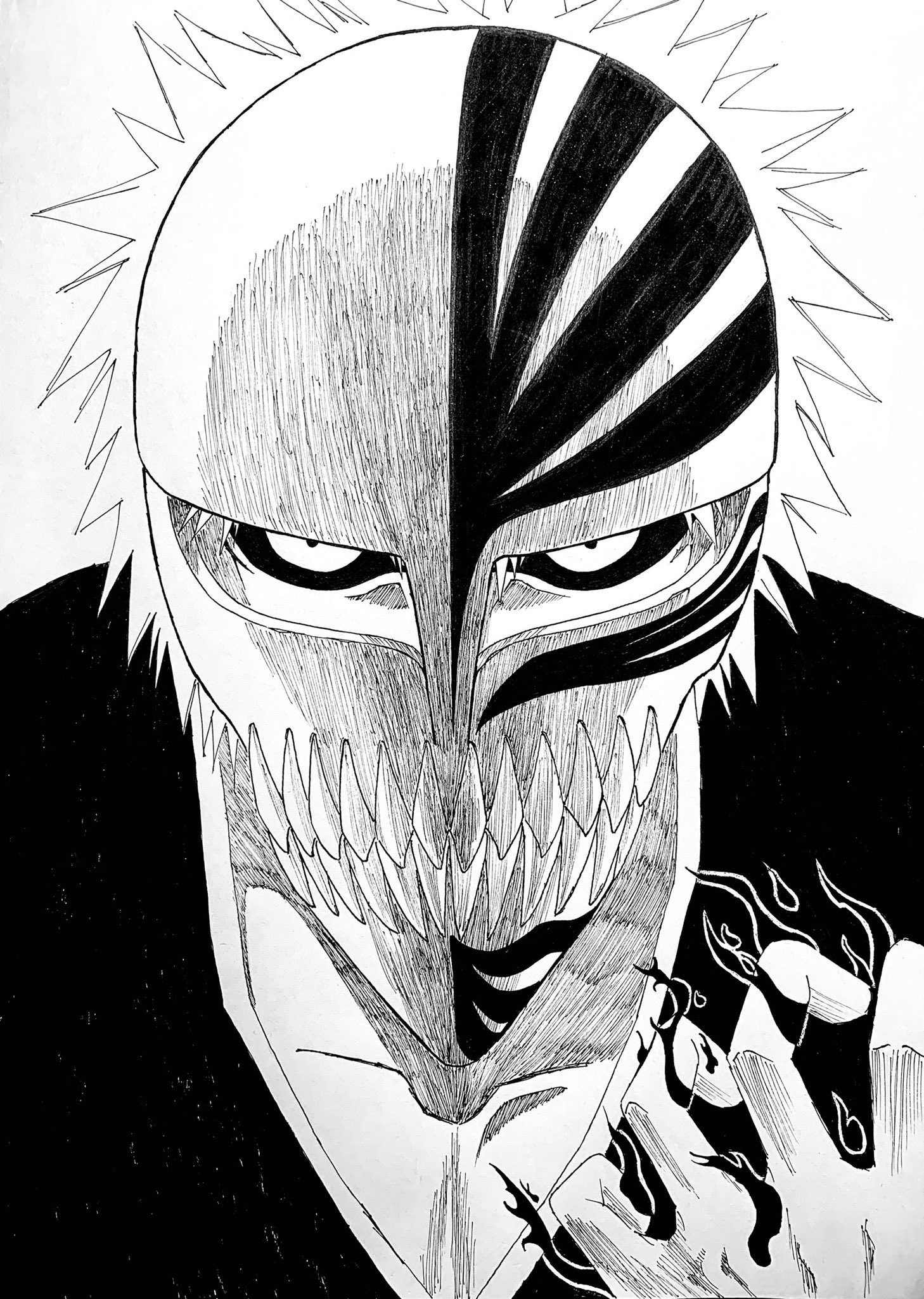 BLEACH ブリーチ/黒崎一護 虚化 半仮面 /【Buyee】