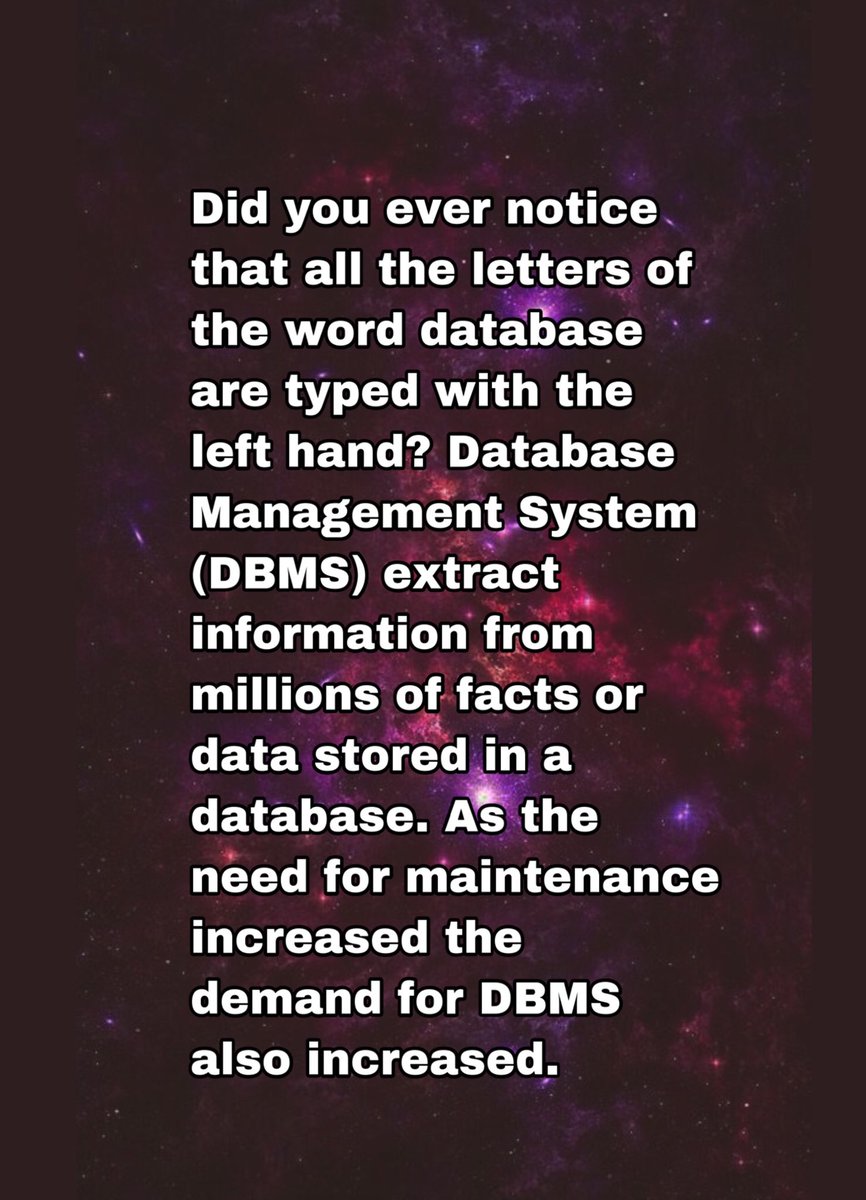 nirvana_core's tweet photo. Data Base Management System 
#DBMS #backenddeveloper #ArtificialIntelligence #DataSecurity #DataScientist #datamanagement #DataVisualization #Database #Developer #DeveloperCommunity #fromtenddeveloper #background #backenddeveloper #computer #keyword #keyboard https://t.co/wFJhv79x6l