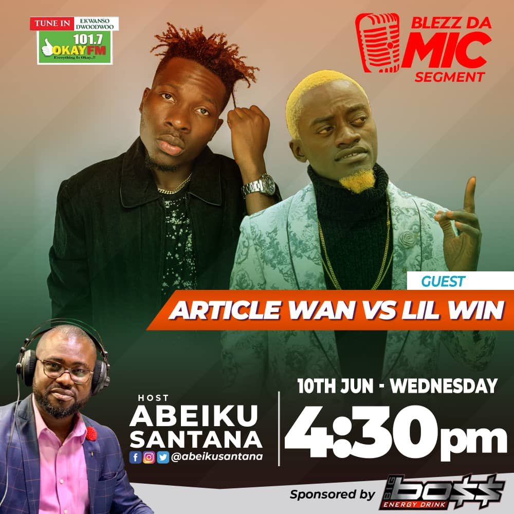 AbeikuSantana's tweet photo. We will start off with Gospel Reggae , listen to the Top 10 Gospel tunes of the week and #BossitUp with the hottest Dancehall tunez in town Lilwin ft Articlewan
All in one ☝🏾 show #Okayfmdrivetime #AbeikuSantana https://t.co/y1cIeFAxCg