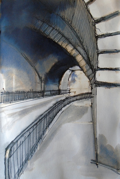 Lindsey_Art's tweet photo. Tunnel
15x21cm ink on paper
unframed
#ArtistSupportPledge:
* Smallscale #artworks £200 or less (+ p&p)
* Sales open to all!
* Each £1000 in sales, I buy from another artist
https://t.co/q2i6dLeUxx
#urbanshadow #urbanarteries #cityscape #inkstudy
#Portobello #Edinburgh #Scotland https://t.co/2Pmx5AgArJ