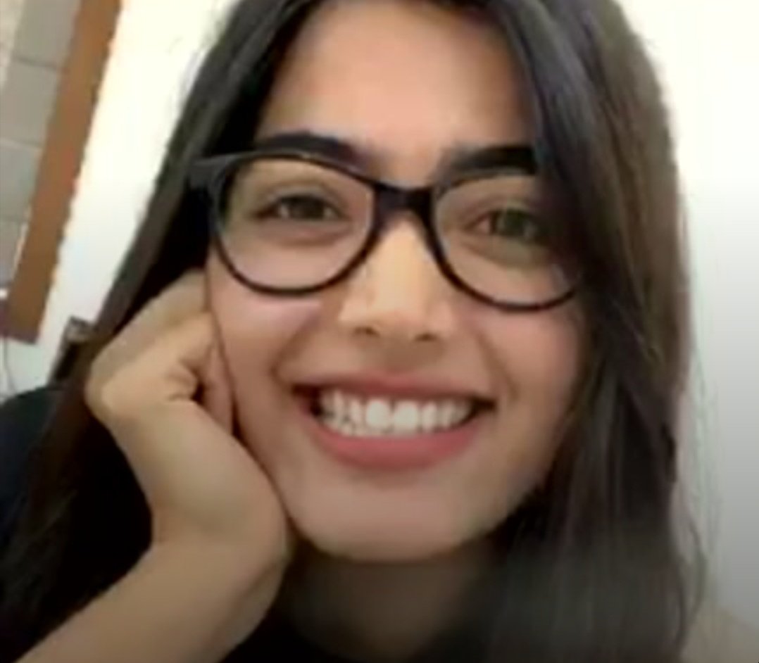 My goddess rashmikha  @iamRashmika Smile. Let everyone know that today you're a lot stronger than you were yesterday.Lots of love    love's you worship you your sincere fan  @iamRashmika  #RashmikaMandanna