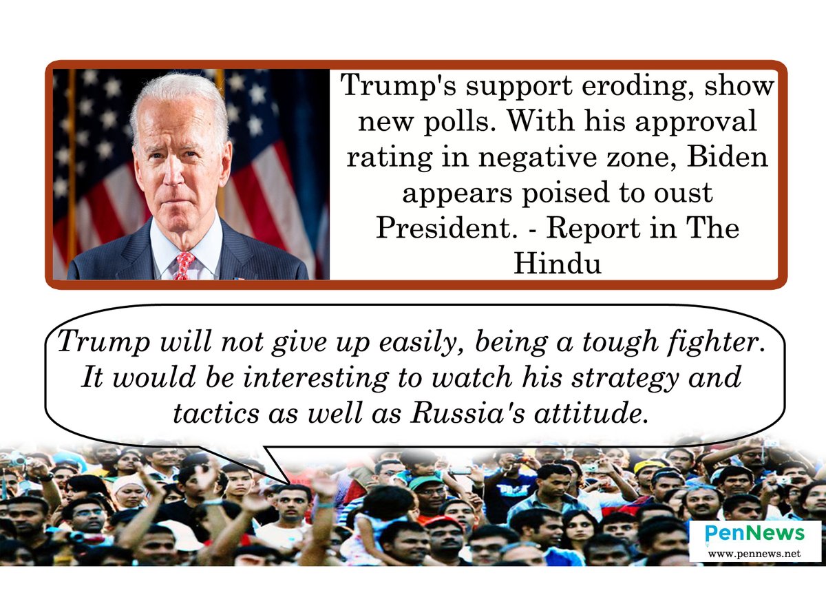 Pick of the Day
pennews.net 
#DonaldTrump #JoeBiden #NancyPelos #ToddYoung #TimKaine #HoganGidley #UnitedStates #WhiteHouse #AmericaOrTrump #America #MikePence #polls #Russia #VladimirPutin #WashingtonDC #PresidentBiden #PresidentTrump