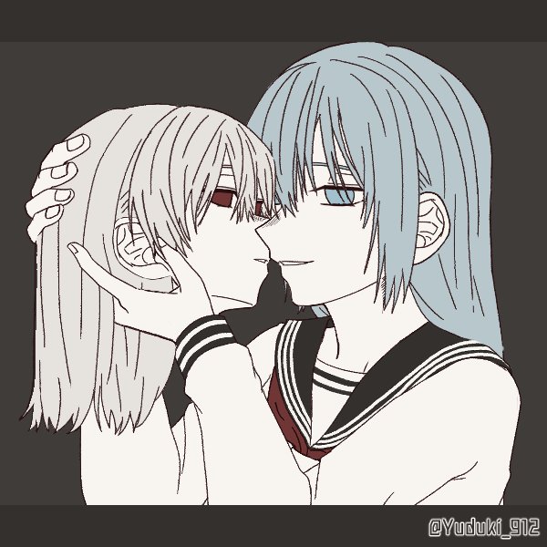 向き合う二人のtwitterイラスト検索結果 古い順