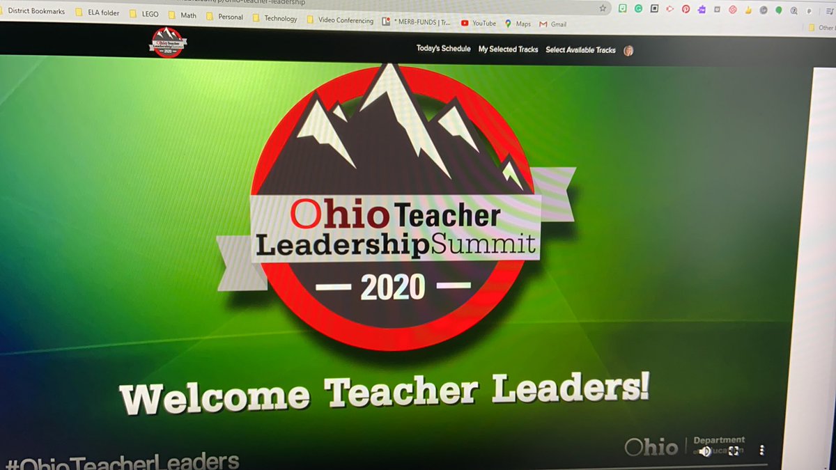 Mcscience348's tweet photo. Getting ready to start #OhioTeacherSummit2020 and share #mthcs LSI project! Feeling the OWL 🦉 power! #ohiolovesteachers https://t.co/CCbRF3zPUh