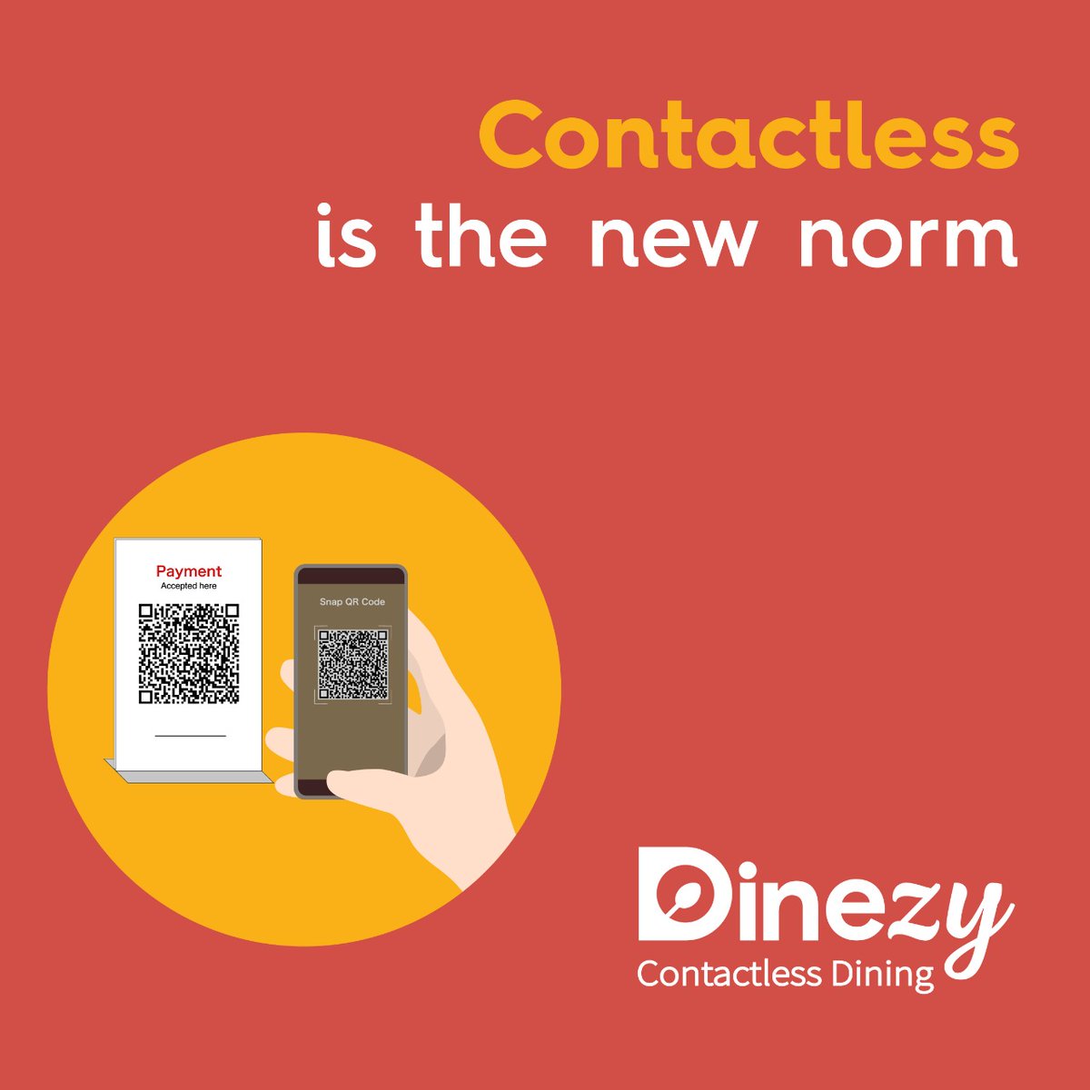 dinezyapp's tweet photo. #ContactlessDining is the present and the figure. Equip your F&B Outlet with Dinezy now. Reach out for a demo!
#dining #dinein #dinezy #fnb #foodordermanagement #contactlessdiningexperience #restaurantorderingsystem #restaurantorderingsoftware #restaurantsofindia https://t.co/WbPsasY2Xo