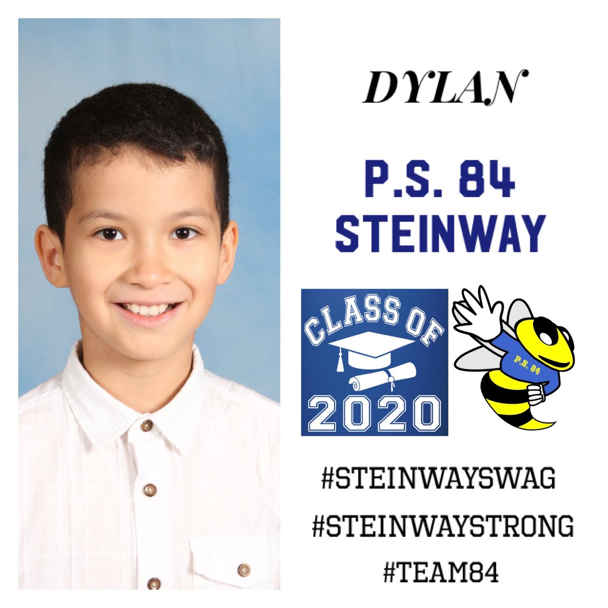 Huge #SteinwayShoutOut to our graduates Abbey, Nia, Roxy and Dylan! We are so proud of you, congratulations!! #Classof2020 🎓 #SteinwaySWAG #SteinwaySTRONG #Team84 🔵🟡