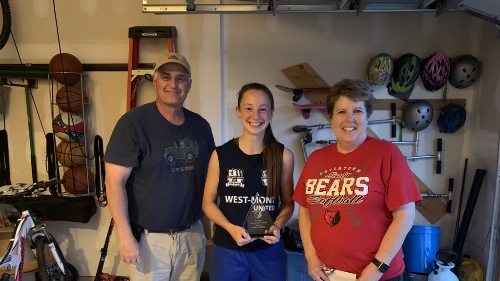 Boyertown Athletics would like to announce that Emma Elwell has been named one of the recipients of the Lawrence E Grim Award.  

This award is presented each year to one boy and one girl who are considered the top athletes with athletic ability the prime factor.