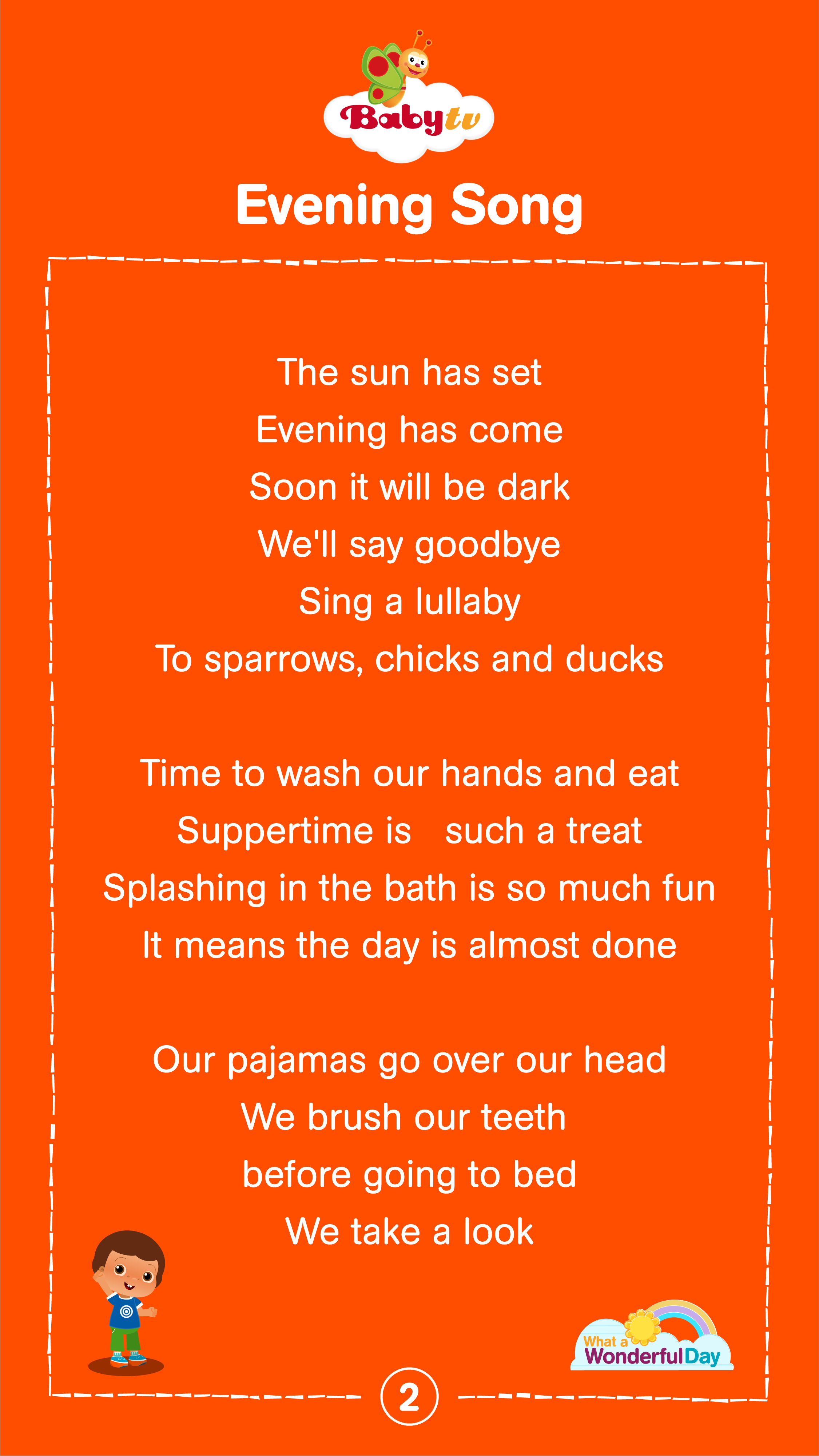 The Beautiful Daffs tellytubby sun Lyrics