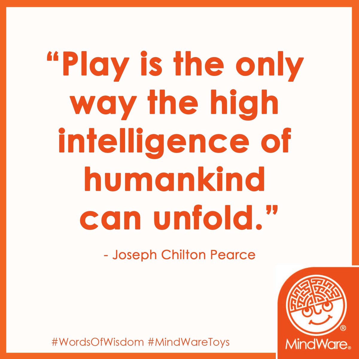 Wednesday Words of Wisdom. 🧡
#MindWareToys