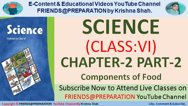 krishna1shah's tweet image. #ComponentsOfFood #ClassVI #Science
L2 Component of Food Part 2 By KrishnaShah Science Chapter 2 Class VI NCERT Book Class 6
_
youtube.com/watch?v=BVBXER…
_
LIKE COMMENT SUBSCRIBE &amp;amp; SHARE FRIENDS@PREPARATION YouTube Channel By Krishna Shah.
Hit the bell icon for next video