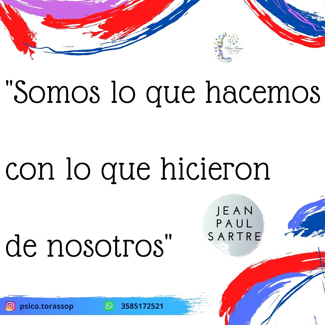 ...así que, si bien estamos sujetados a un contexto, a un lenguaje, a nuestro deseo y a nuestro inconsciente, a partir de algún momento, tenemos que empezar a ser responsables de nosotros mismos, porque somos lo que elegimos ser.

#salud #bienestar #saludmental #health