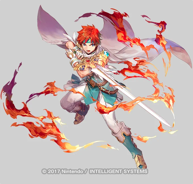 【ファイアーエムブレム ヒーローズ】にて
神装英雄「若き獅子 ロイ」を描かせていただきました、よろしくお願いします!
#FEヒーローズ
 #FEHeroes 