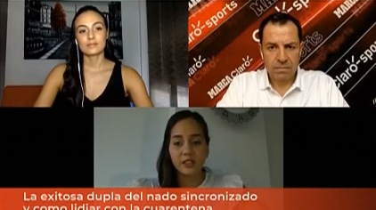 RedMasNoticias's tweet photo. 📺#EnVivo | La exitosa dupla de nado sincronizado en entrevista con @ELNietoSerpa relató cómo lidian con la #cuarentena por #COVID__19. 

#EnDirecto➡️ https://t.co/PhsjgeDrJd / Canales 107 y 1007 HD de Claro. 

#ClaroQueMeQuedoEnCasa https://t.co/NmtHkrlP6u