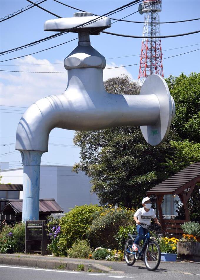 水車のオブジェ 水車のオブジェ