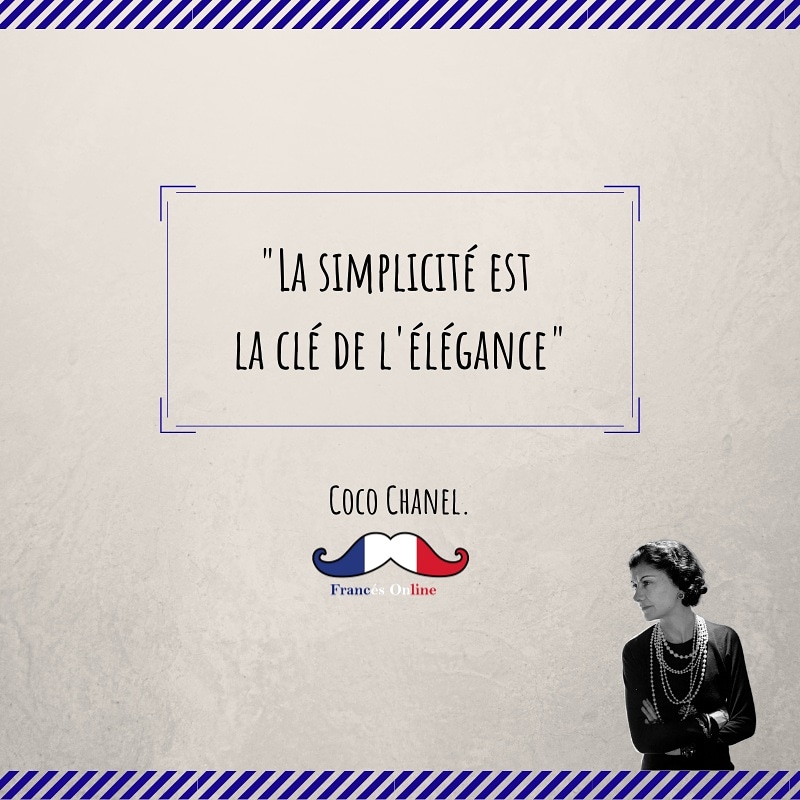 Frances Online Auf Twitter On Voit Une Citation De Coco Chanel Qu Est Ce Que Tu En Penses French Frances Fle Delf Learnfrench Quote Cocochanel Chanel T Co Vxwlydbzve Twitter