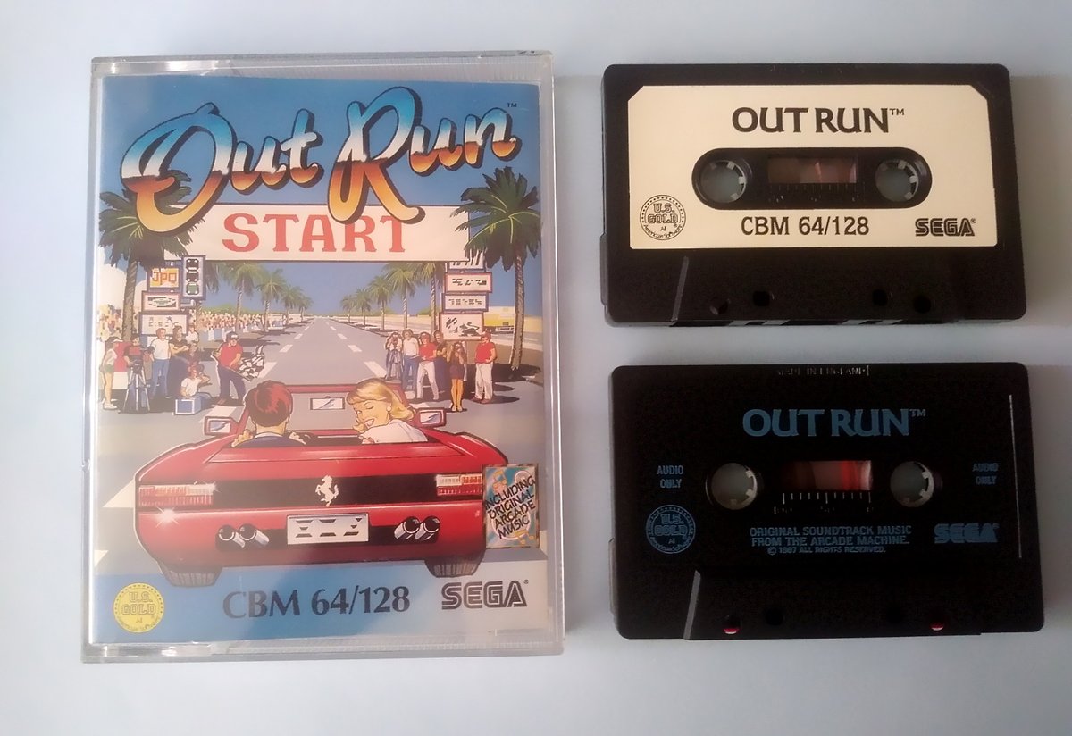 ManxRetro's tweet photo. Another new arrival and this time it's OutRun for the C64. The game and soundtrack need no explanation, I already know many of you love it, some much more than others!
#ShareYourGames #GamePickup #RetroGaming #GamersUnite #C64 #EC64Forum https://t.co/OwIgfxaiN8