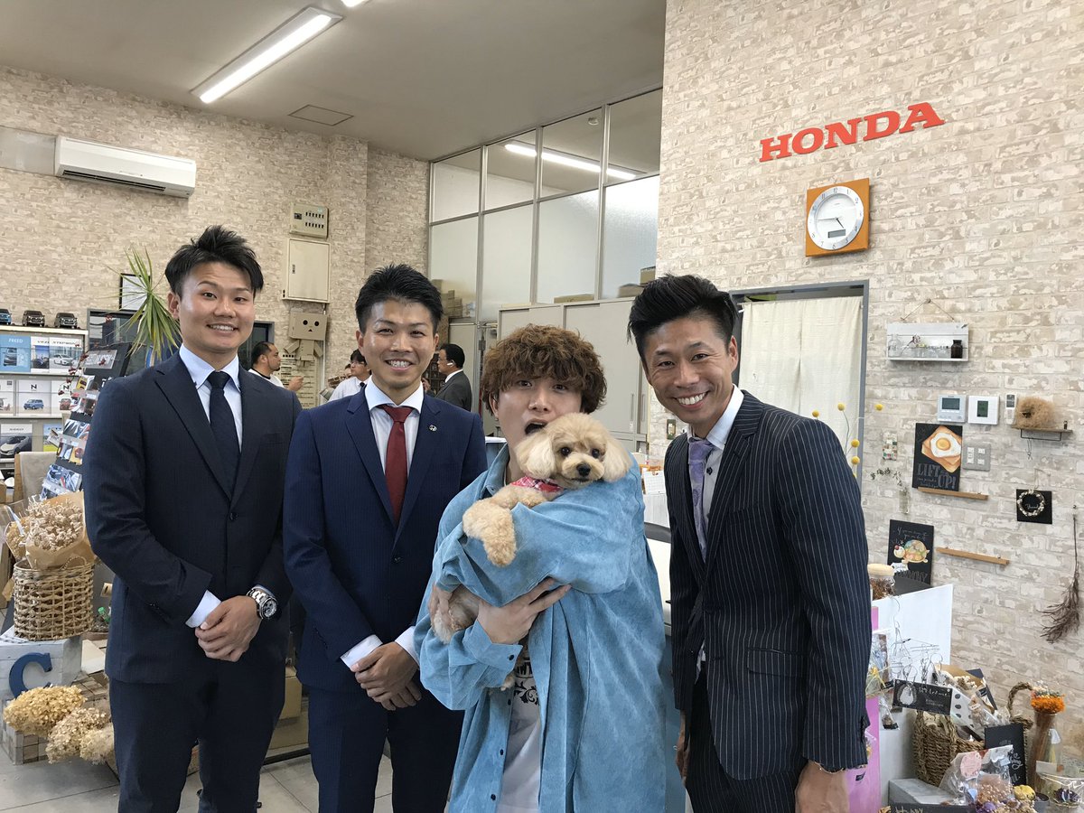 HidE_228's tweet photo. 6月8日（月）よりOHK放送にてH!dE&amp;moco出演の「Honda Cars 倉敷東CM」が流れてます🎉

BGMは「未来Drive」🚗 💨
CM見れた方いるかな⁉️

岡山のみんなに届きますように💌

是非ホンダカーズ倉敷東とH!dEを今後ともよろしくお願いします🌈

ホンダカーズ倉敷東HPはこちら🔻
https://t.co/AtQDuixpq0 https://t.co/4kn3DQvrlb