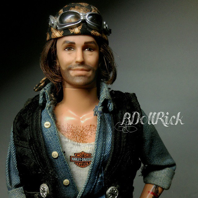harley davidson ken doll