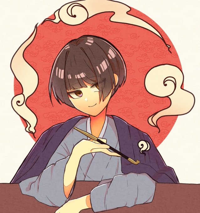 煙管のtwitterイラスト検索結果 古い順