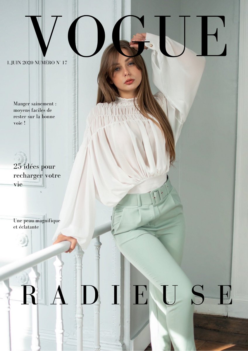 louisamarco's tweet photo. Love this challenge #VogueChallenge #VOGUE https://t.co/o6EnhActJC