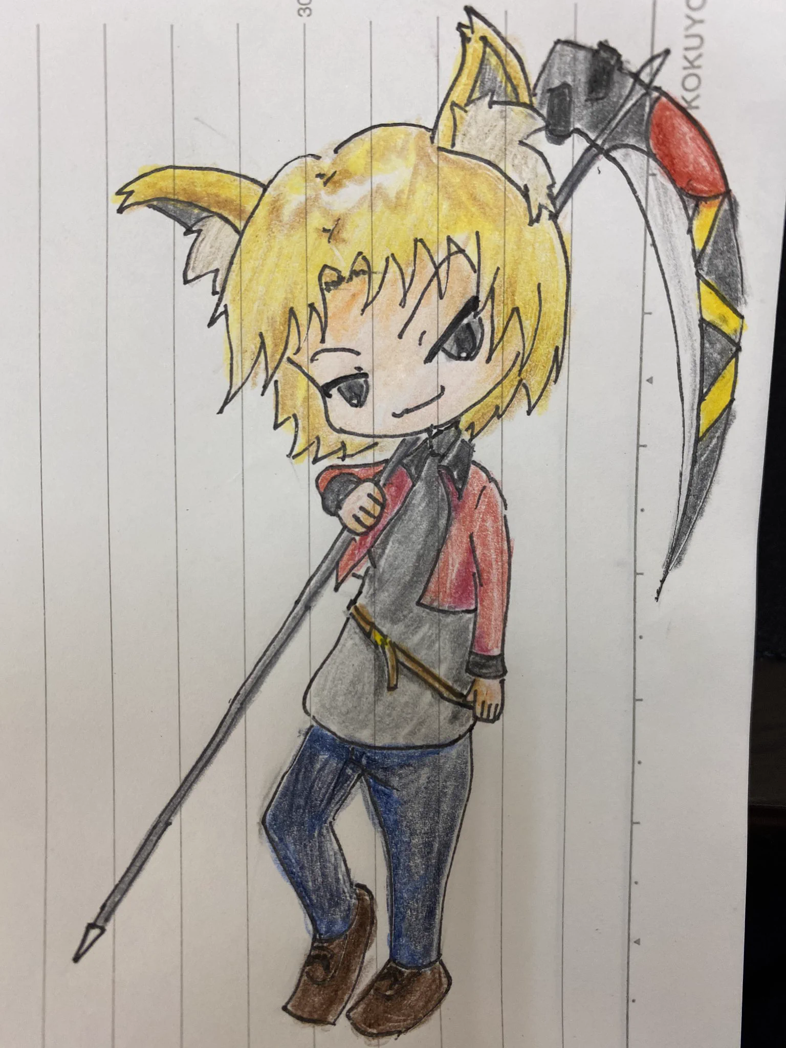 意識して描いてみた。 なるほど凄く描きやすい。  