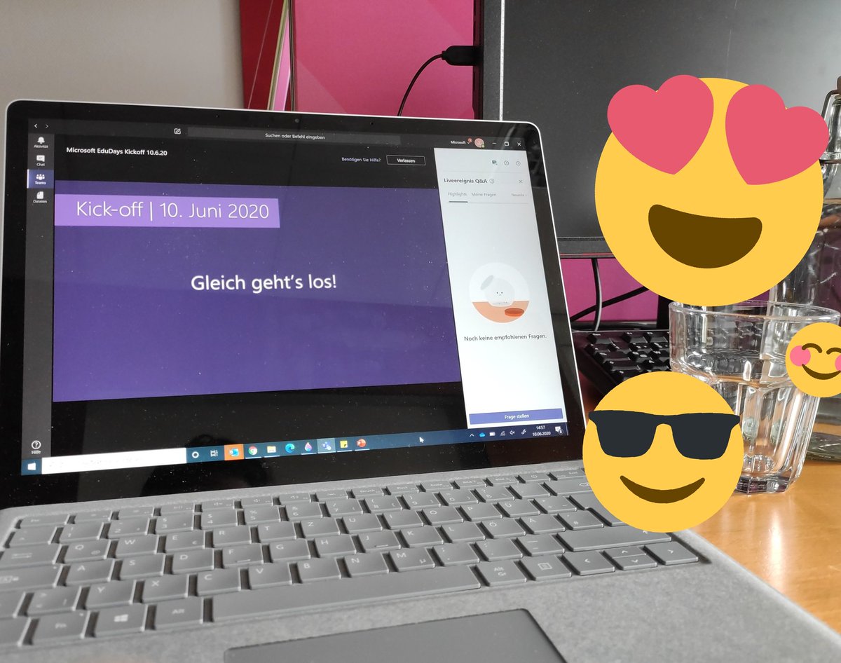 MSFT_EDU_CH's tweet image. Gleich geht&apos;s los. 🎉 Die #EduDay-Reihe 2020 startet jetzt: virtuell, interaktiv und abwechslungsreich. Wir freuen uns auf alle. 👋 #PiLSchweiz Jetzt dazu springen: aka.ms/edudays_schweiz