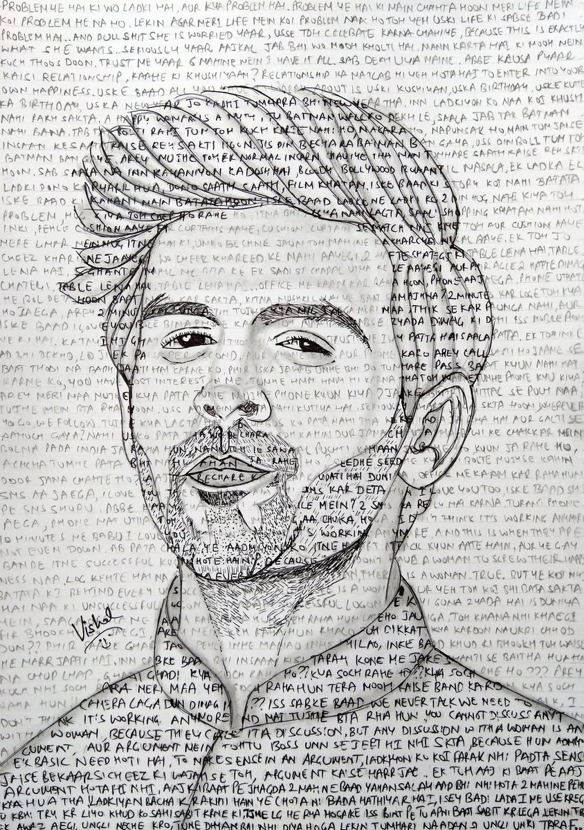 VISHALS67731355's tweet photo. @TheAaryanKartik @narendramodi Kartik in monologue or Monologue in Kartik ! Choice is yours , either way the man @TheAaryanKartik made it immortal.
1240 words , 5 hrs , sketch Word art
A tribute ❤️
#KartikAaryan #KokiPoochega

On Instagram:
https://t.co/kHzwQspSgp https://t.co/rQtp18jRVu