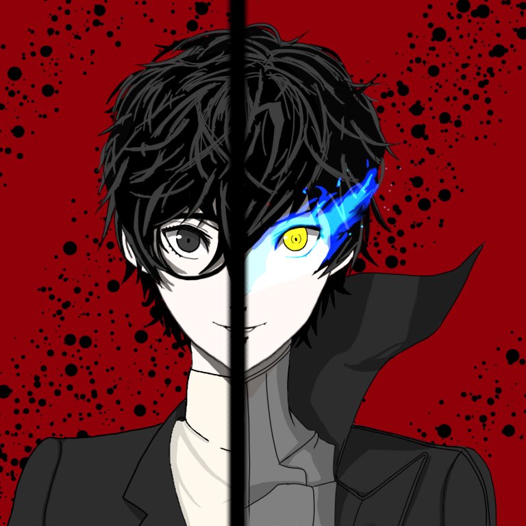 ペルソナ ジョーカーまじイケメン ペルソナ未プレイということはナイショ アイビスペ 9輪のイラスト