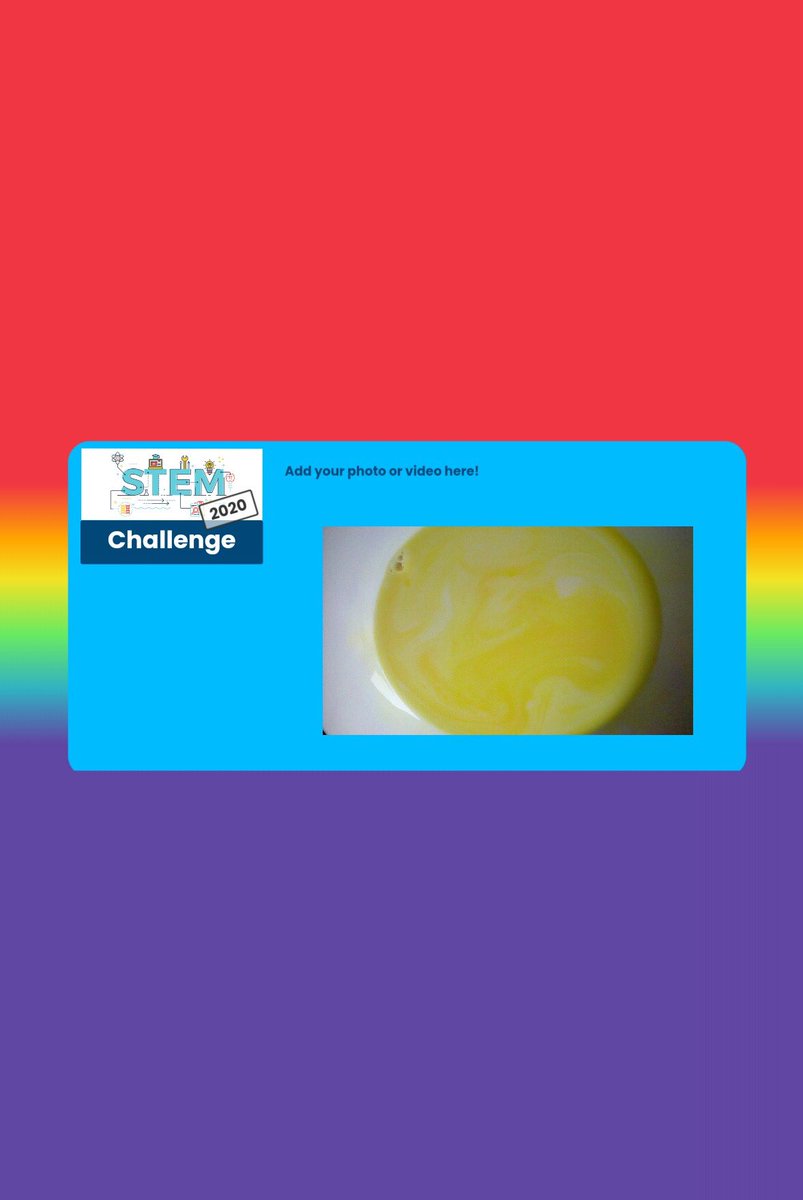 nppschool's tweet photo. Amaya has been experimenting with the Milk Art Challenge. #npvirtualSTEMweek https://t.co/tCZEIYDELU