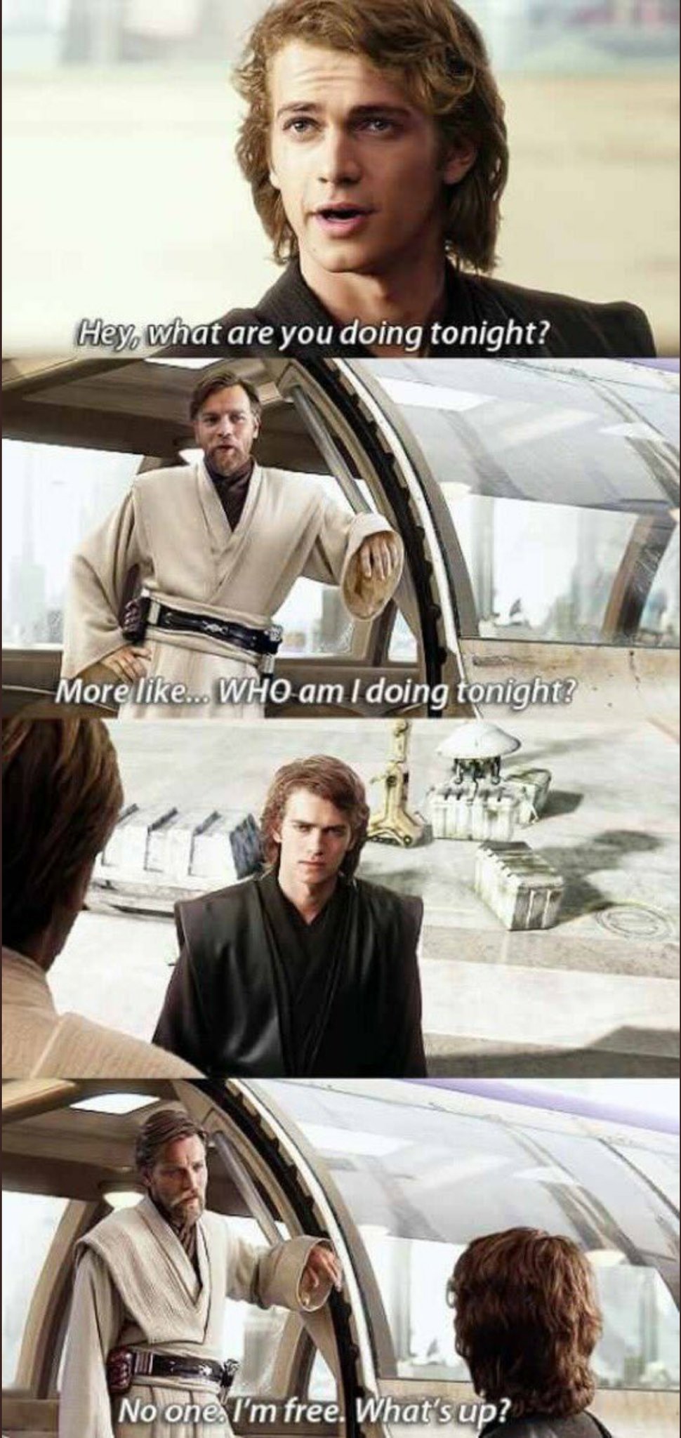 Prequel Memes What Are You Doing Tonight T Co Bqarbua7le Prequel Memes What Are You Doing Tonight T Co Bqarbua7le