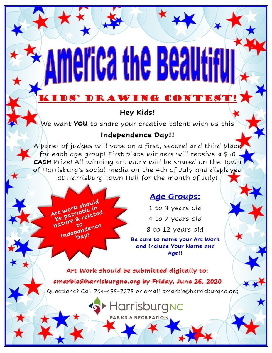 Town Of Harrisburg On Twitter Kids Ages 1 12 Are Asked To Celebrate Independence Day By Submitting Patriotic Artwork To The Town Artwork Should Be Submitted Digitally To Smarble Harrisburgnc Org By Friday June 26,Kawaii Cute Anime Wolf Girl Drawing