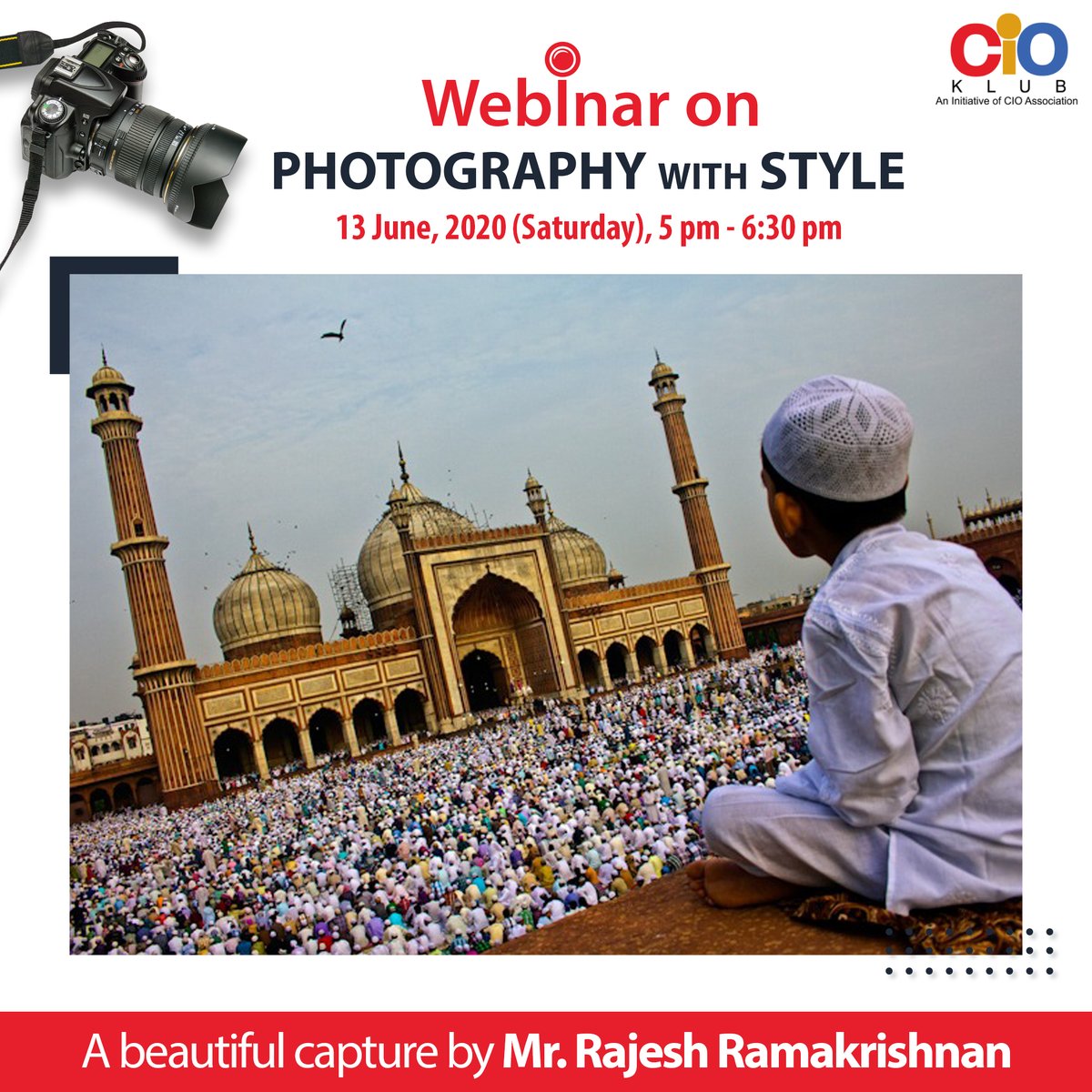 CIOAssociation's tweet photo. #PhotographyWithStyle
Photography is the art of finding magic in mundane and Mr. Rajesh Ramakrishnan is one of the few people who truly understand it. Perspective, timing, composition and years of experience make this incredible photograph look as intriguing as it does.
#CIO https://t.co/bHXiEY7WuE