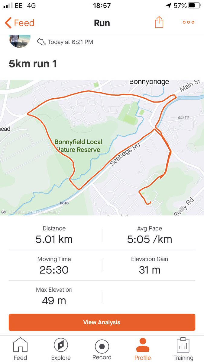 My attempt at that virtual 5k challenge this week. <a href="/HwbSt/">StMungosHWB</a> ! Still can’t believe how good @mrswan82  time was for his 5k 👏🏻