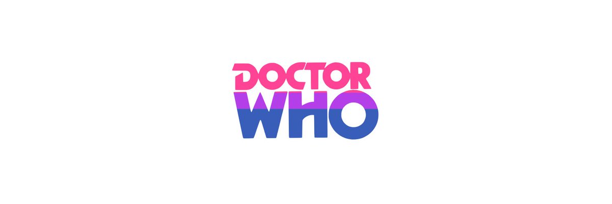 doctor who pride bannersbisexual flag edition (white background)chibnall, classic, moffat & rtd era! #DoctorWho  #Pride  @friendoface @WhoQueer