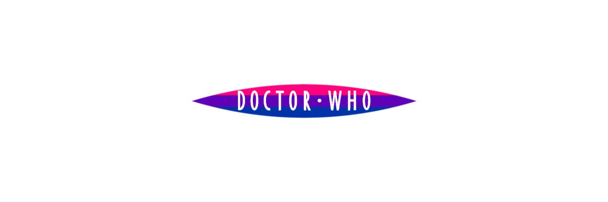 doctor who pride bannersbisexual flag edition (white background)chibnall, classic, moffat & rtd era! #DoctorWho  #Pride  @friendoface @WhoQueer