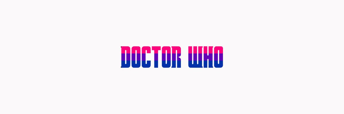 doctor who pride bannersbisexual flag edition (white background)chibnall, classic, moffat & rtd era! #DoctorWho  #Pride  @friendoface @WhoQueer