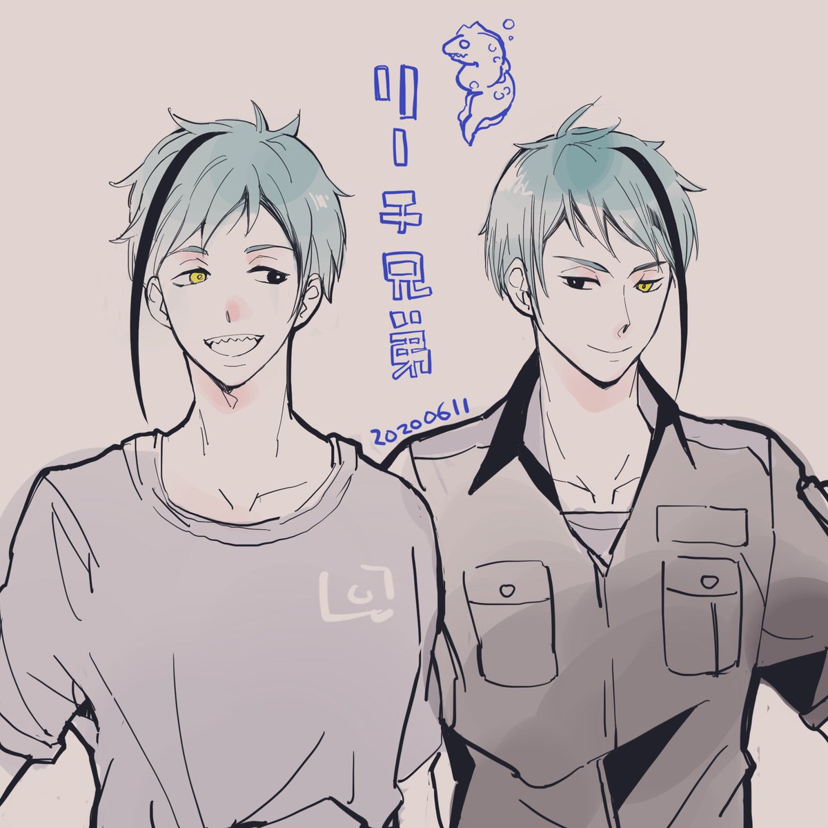 オクタヴィネル好き。
ジェイド好き。

この人たちとても細身なので、久々にマッチョじゃない人を描くのが新鮮だった

#ツイステファンアート 