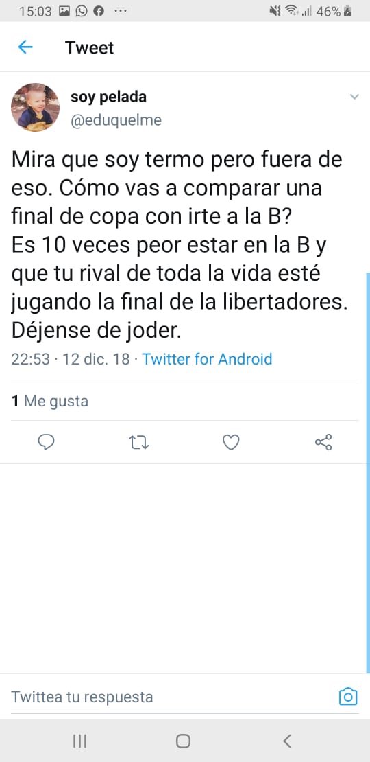 mariano_ciancia's tweet photo. Antes de perder la final más importante de la historia / Después de perder la final más importante de la historia 

Fuerza @eduquelme, fuerza en serio https://t.co/wFq1o14qEC