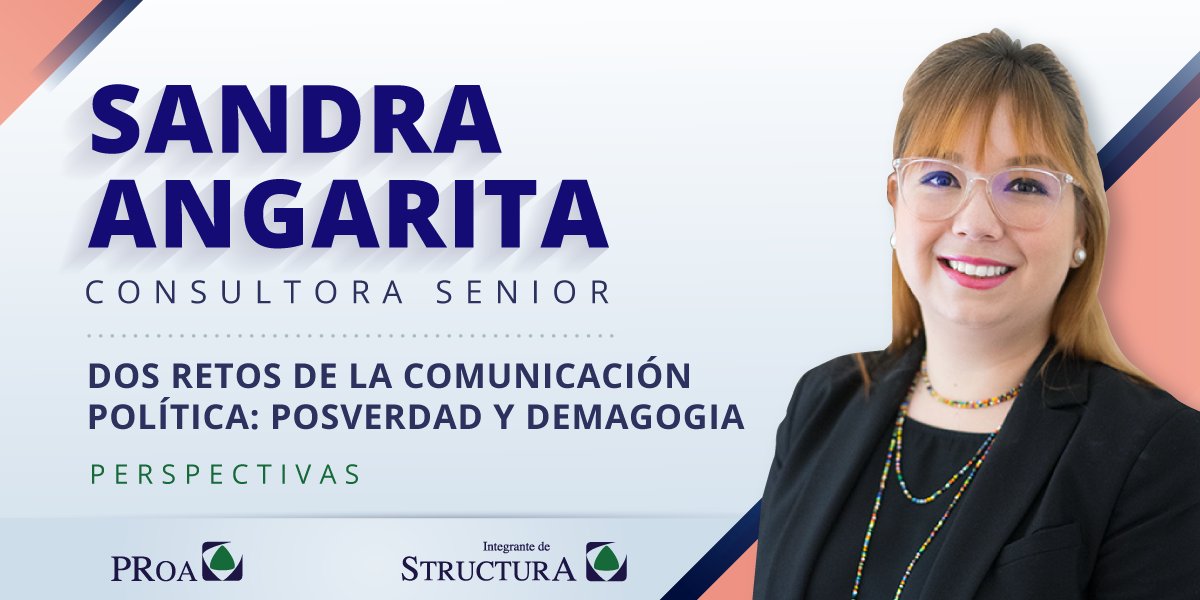 PRoa_TW's tweet photo. ¿Cómo incide la #Posverdad y demagogia en los cuatro tipos de Comunicación Política?

Consulta la colaboración de nuestra experta en Comunicación Estratégica y Gestión de Crisis, Sandra Angarita (@puratelevision), para Perspectivas. 

👉 https://t.co/gqQgUjIOaw https://t.co/H0ioFn4yuk