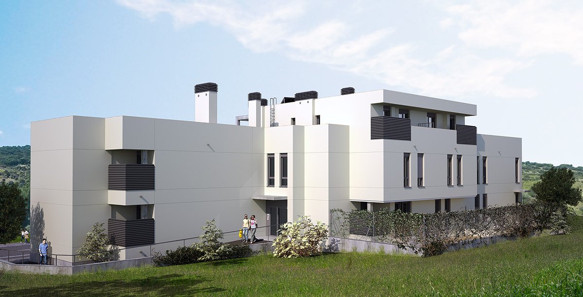 emarchitects's tweet photo. Ya han comenzado los trabajos de construcción del segundo edificio de viviendas de la promoción "La Vega" en San Martín de Valdeiglesias. https://t.co/rQ0ptGAT2O