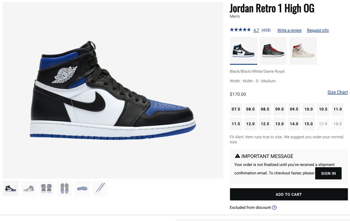 aj1 royal toe restock