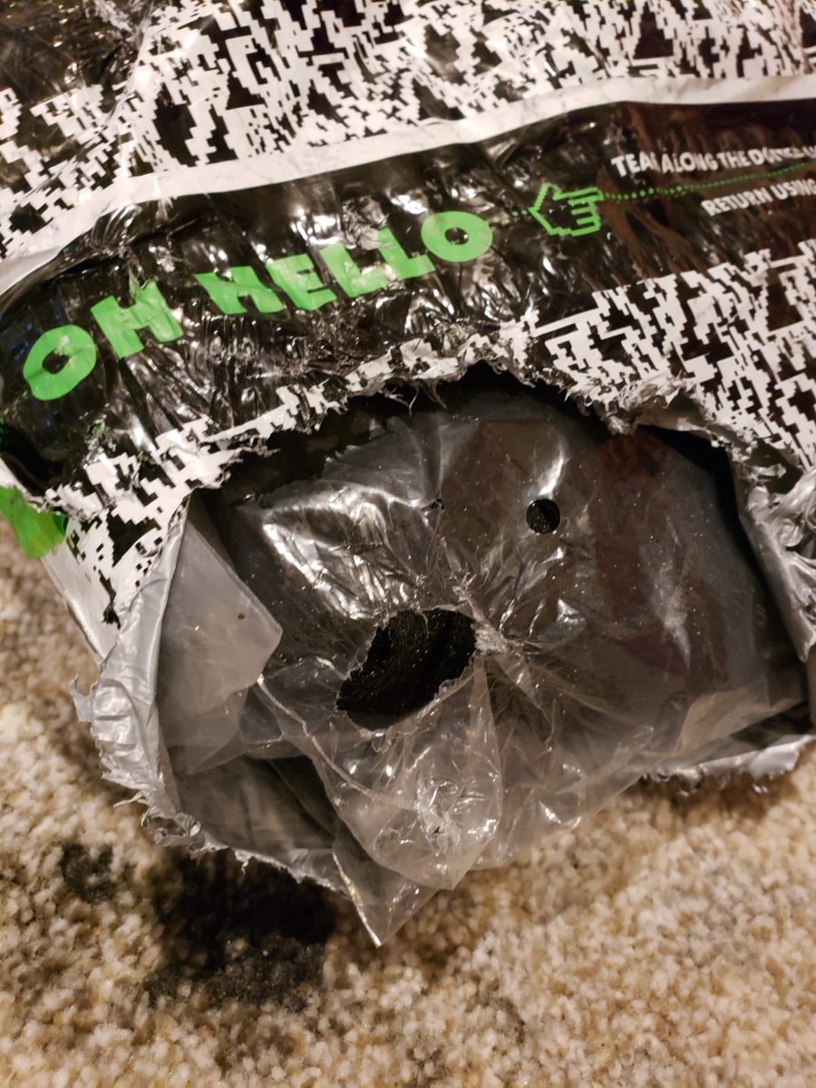 Nadyenka's tweet photo. @ASOS my last 2 pkgs came like this. How am I supposed to return anything based on these conditions?? https://t.co/RwBNtQb56p